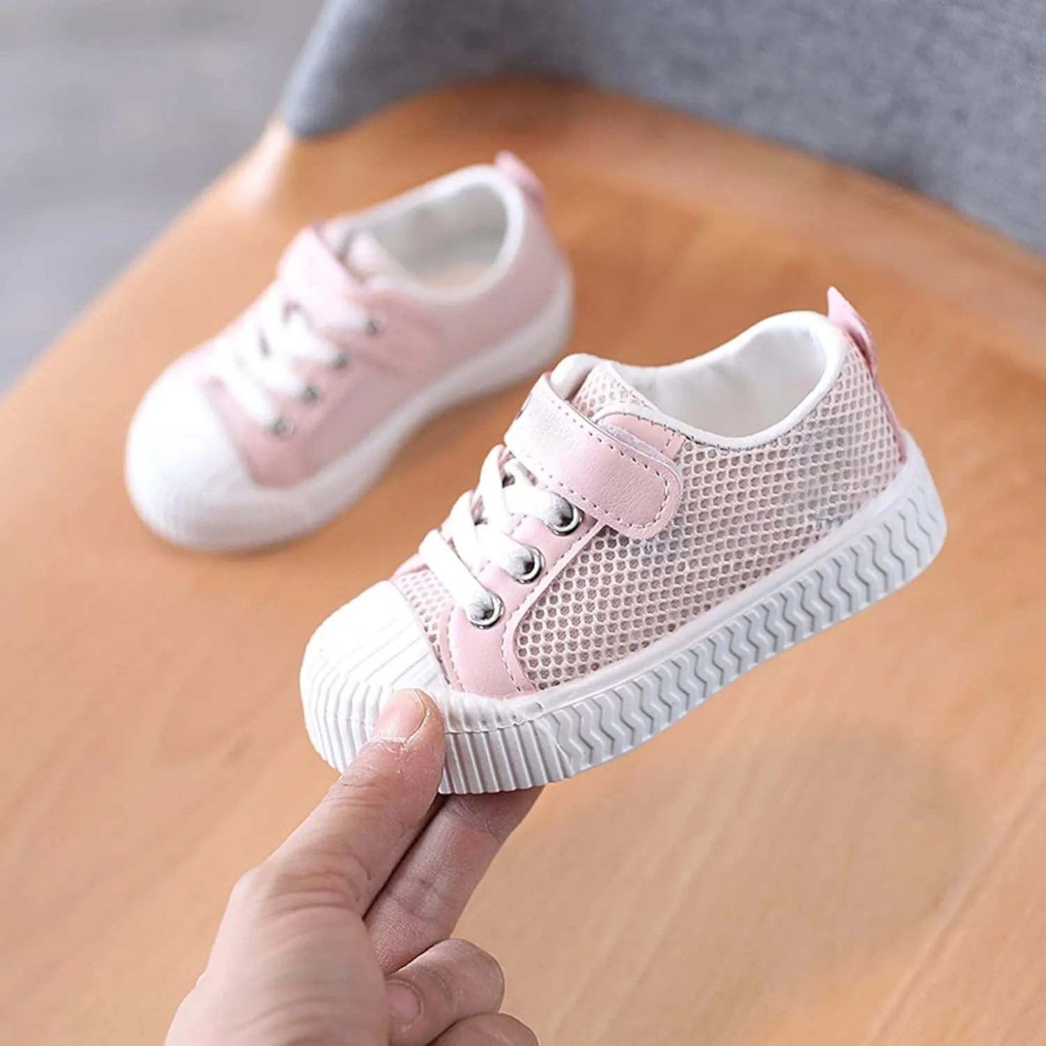 Baby Boys Barefoot Sneakers Open Toe Running Sport Shoes Toddler Mesh Breathable Spring Casual Non Slip Flat Shoes