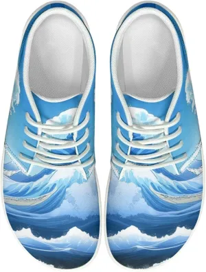 Coloranimal Barefoot Shoes Women Walking Shoes Wide Toe Box Shoes Travel Shoes Flats Comfortable Womens Athletic Shoes