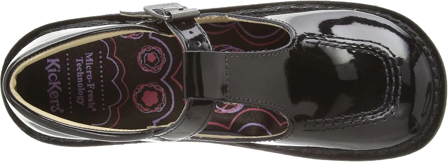 Kickers Girl's Mary Jane Loafers, 24/30 EU