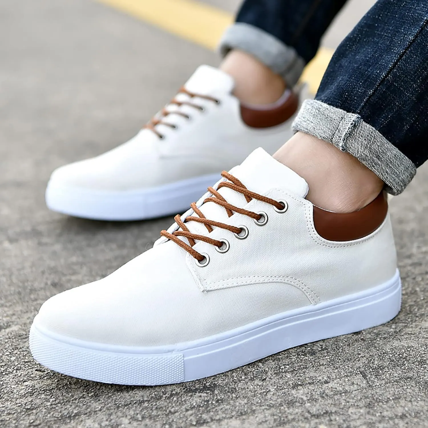 Mens Slip on Shoes Men's Sneakers Slip on Shoe for Men Shoe for Men Athletic Gym for Everyday and Travel Sneaker