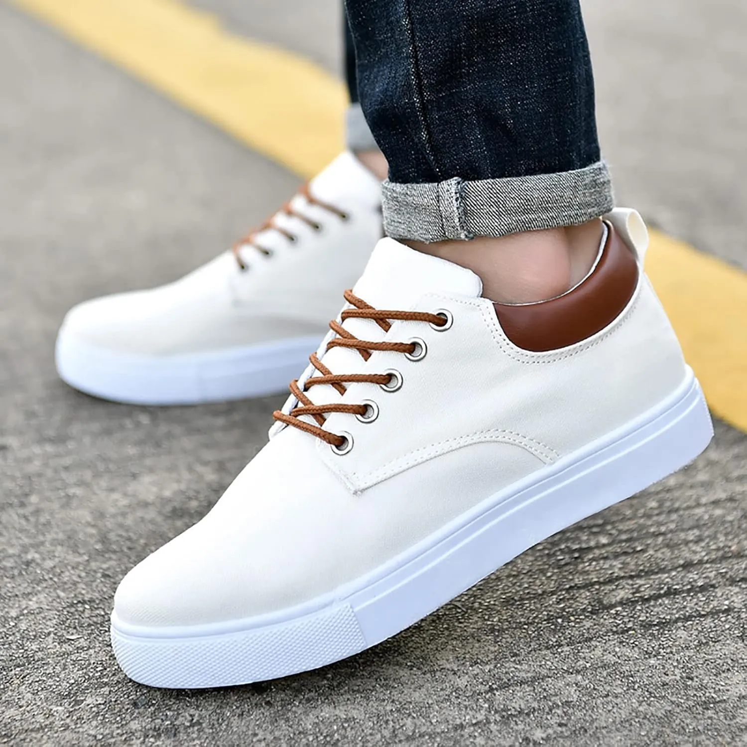 Mens Slip on Shoes Men's Sneakers Slip on Shoe for Men Shoe for Men Athletic Gym for Everyday and Travel Sneaker